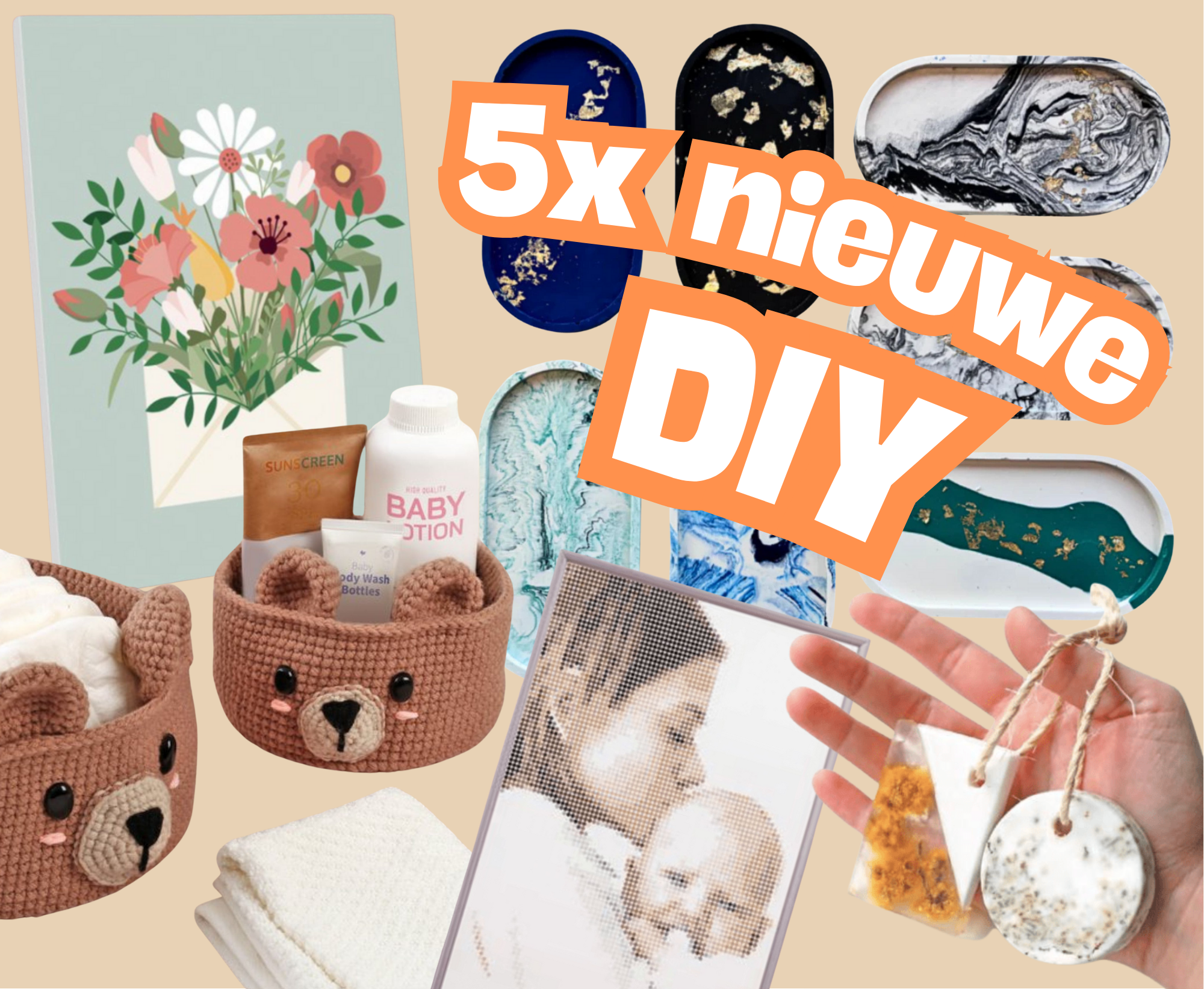 5 nieuwe DIY pakketten voor elke liefhebber