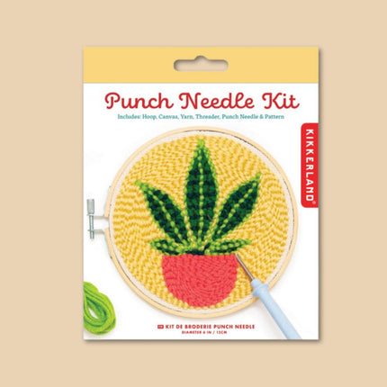Punch Needle "Cactus"  - DIY pakket (beginners)