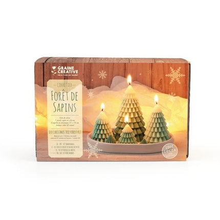 Kerstboom kaarsen maken - DIY Pakket