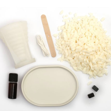 Kerstboom kaarsen maken - DIY Pakket