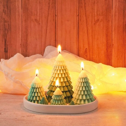 Kerstboom kaarsen maken - DIY Pakket