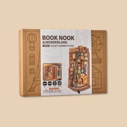 Book Nook Boekensteun "Silent Corner"- DIY Pakket