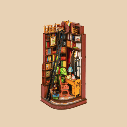 Book Nook Boekensteun "Silent Corner"- DIY Pakket