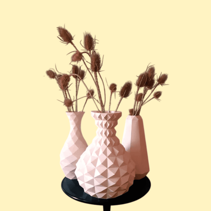 Drie Vazen Papercraft - DIY pakket