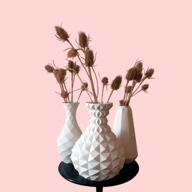 Drie Vazen Papercraft - DIY pakket