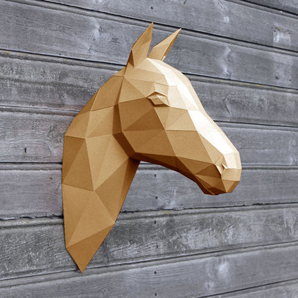 Paard Papercraft- DIY Pakket