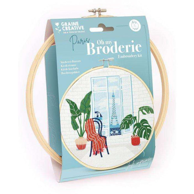 Borduren "Parijs" - DIY pakket