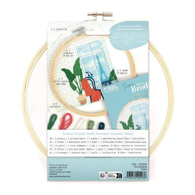 Borduren "Parijs" - DIY pakket