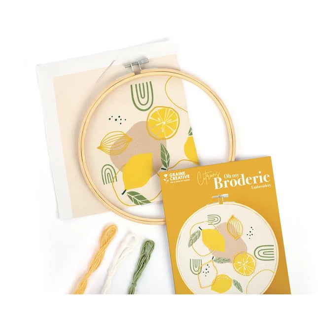 Borduren "Lemon"  - DIY pakket