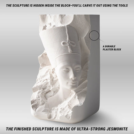 Beeldhouwen "Nefertiti" - DIY Pakket