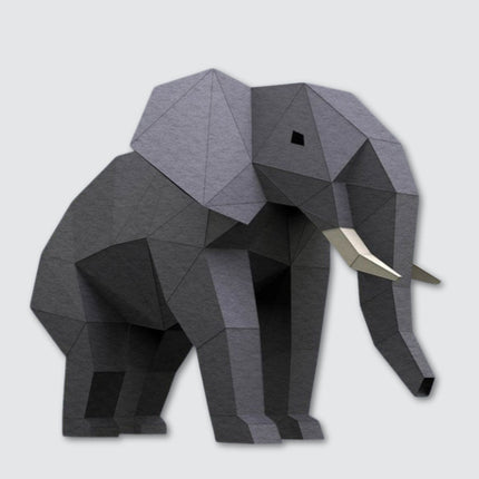 Olifanten Mama & Baby Papercraft - DIY Pakket