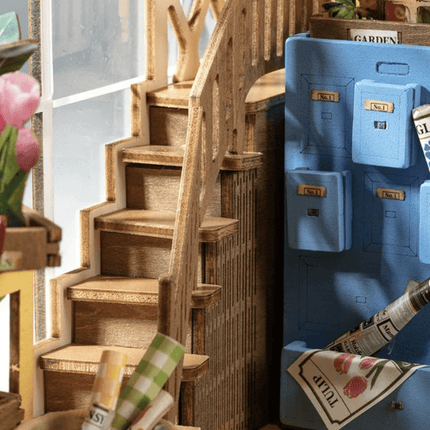 Book Nook Boekensteun "Het Tuinhuisje" - DIY Pakket