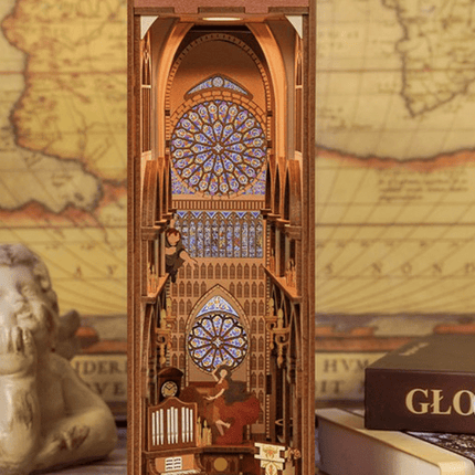 Book Nook Boekensteun "Notre Dame" - DIY Pakket