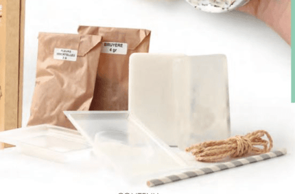 Bloemen zeep maken - DIY pakket