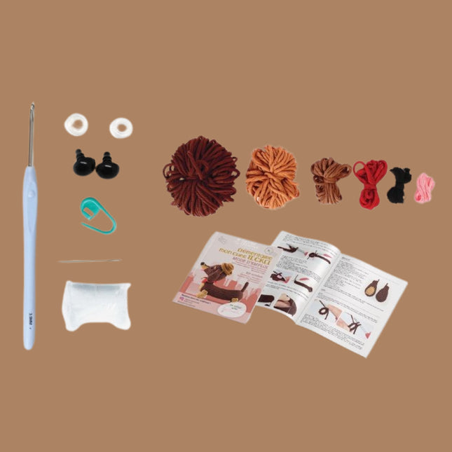 Amigurumi TECKEL - DIY pakket