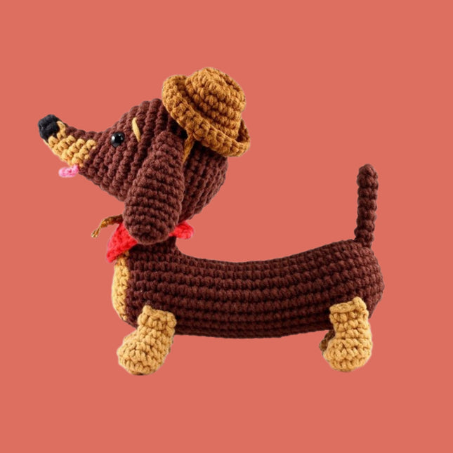 Amigurumi TECKEL - DIY pakket