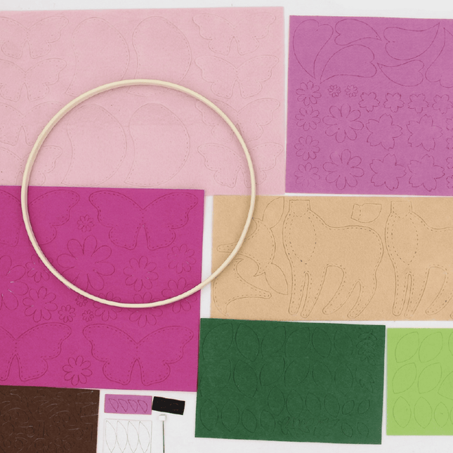 Baby mobiel van vilt - DIY Pakket