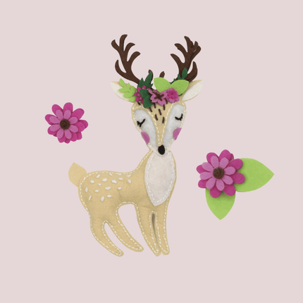 Baby mobiel van vilt - DIY Pakket