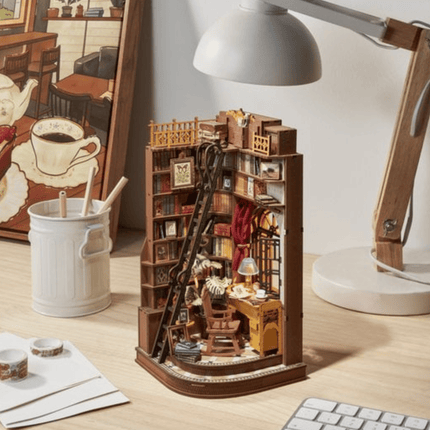 Book Nook Boekensteun "Silent Corner"- DIY Pakket