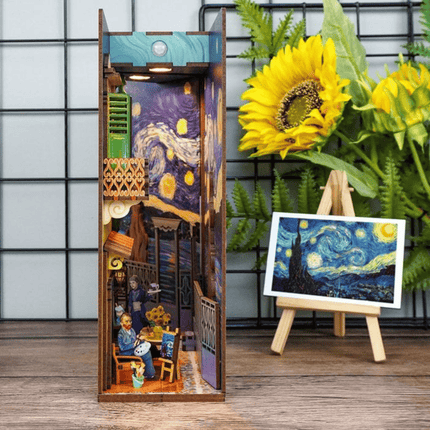 Book Nook Boekensteun "Vincent" - DIY Pakket
