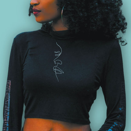 Borduren op kleding "Line Art"  - DIY pakket