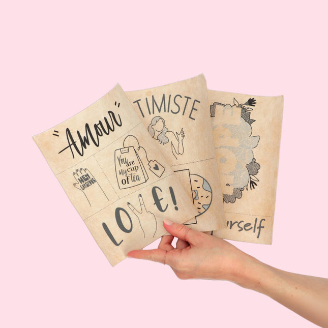 Borduren op kleding "Self Love"  - DIY pakket