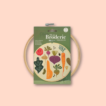 Borduren "Veggie"  - DIY pakket