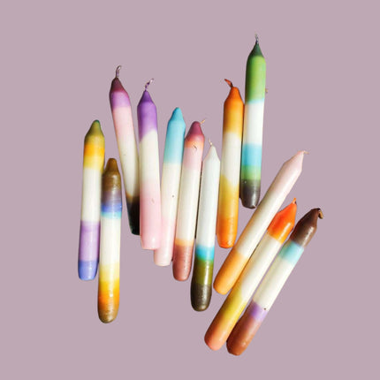Dip-Dye kaarsen maken - DIY pakket