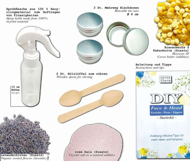Lippenbalsem & gezichtsverzorging - DIY Pakket