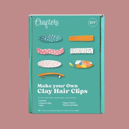 Haarclips van Klei maken - DIY Pakket