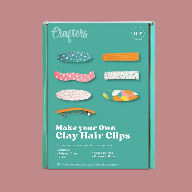 Haarclips van Klei maken - DIY Pakket