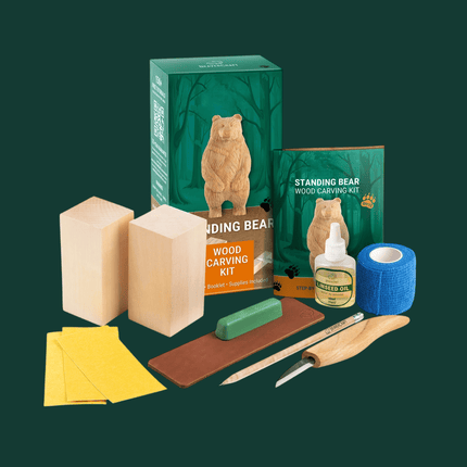 Houten Beer (2x) - DIY Pakket