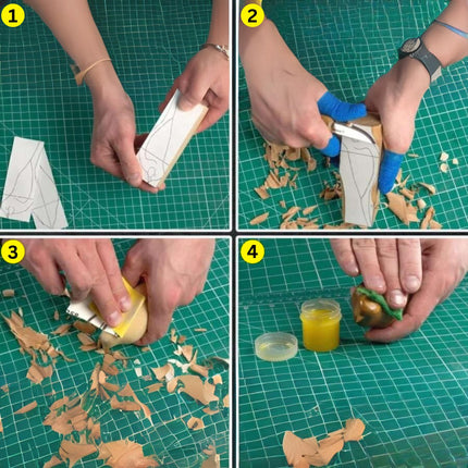 Houten vogeltje - DIY Pakket