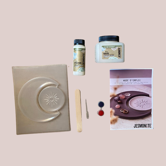 Jesmonite "Maan & Zon" - DIY Pakket