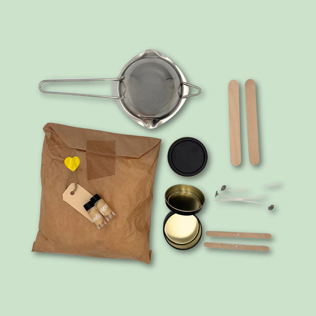Kaarsen maken (2 stuks) - DIY Pakket