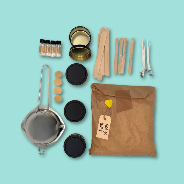 Kaarsen maken (4 stuks) - DIY Pakket