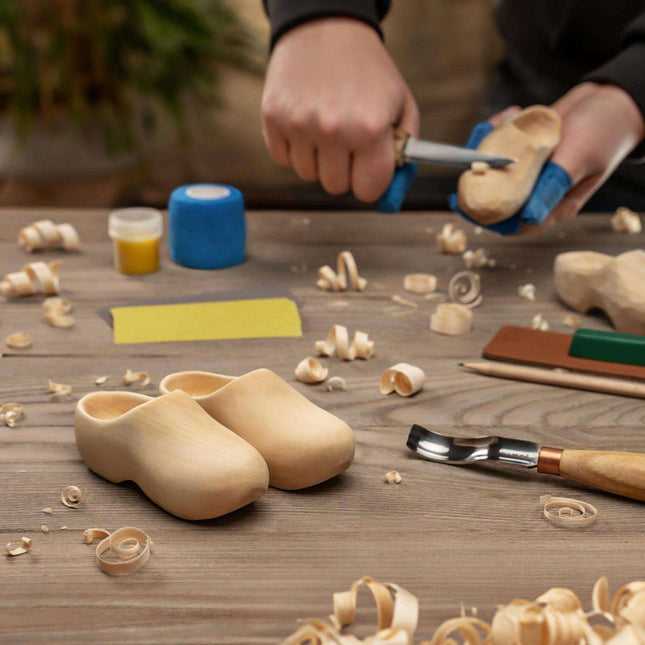 Kleine houten klompen - DIY Pakket