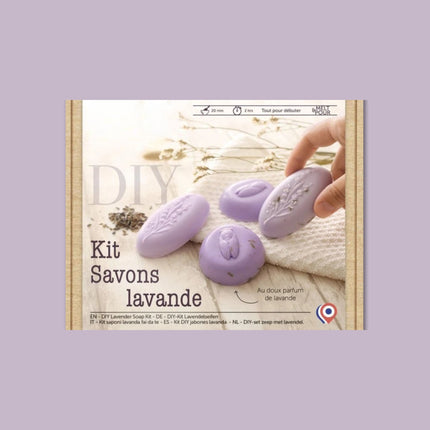 Lavendel zeep maken - DIY pakket