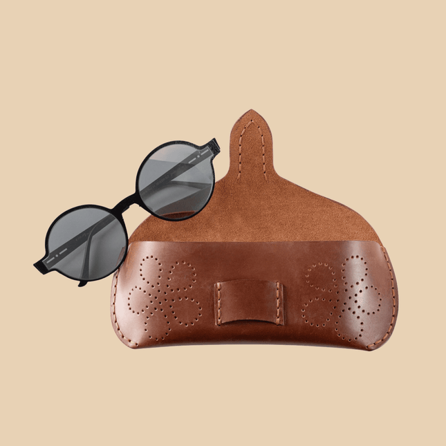 Leren brillenhoesje - DIY pakket