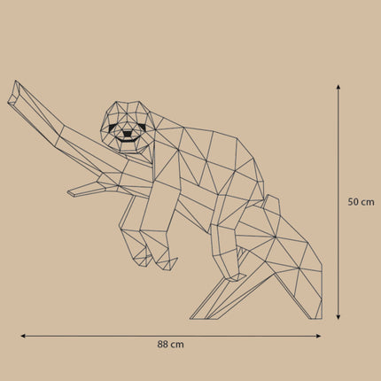 Luiaard Papercraft- DIY Pakket