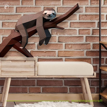 Luiaard Papercraft- DIY Pakket