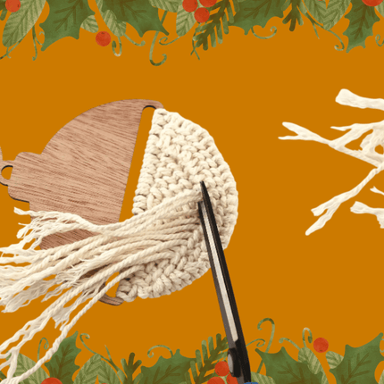 Macrame Kerstballen - DIY Pakket