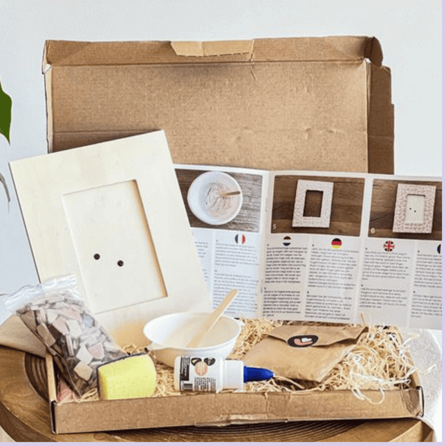 Mozaïek onderzetters - DIY Pakket