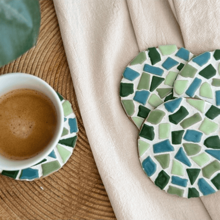 Mozaïek onderzetters - DIY Pakket