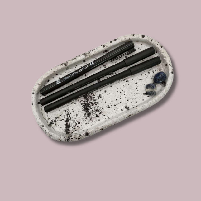 Ovale bakjes van Beton - DIY Pakket