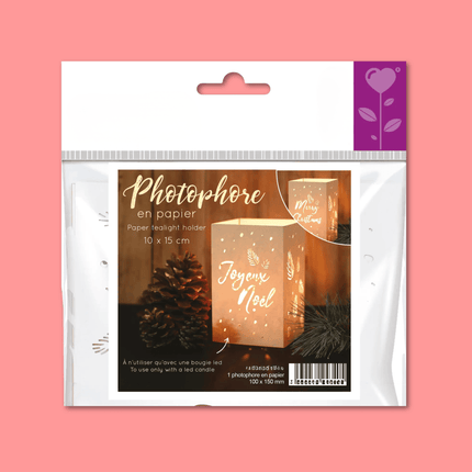 Papieren kandelaar - DIY Pakket