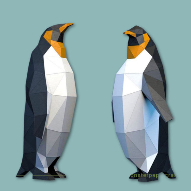 Pinguins Papercraft - DIY Pakket