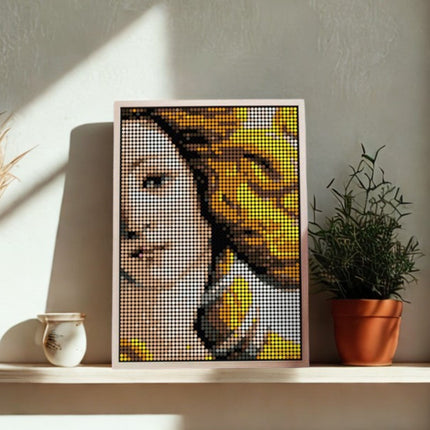 Pixel-art "Botticelli" - DIY pakket