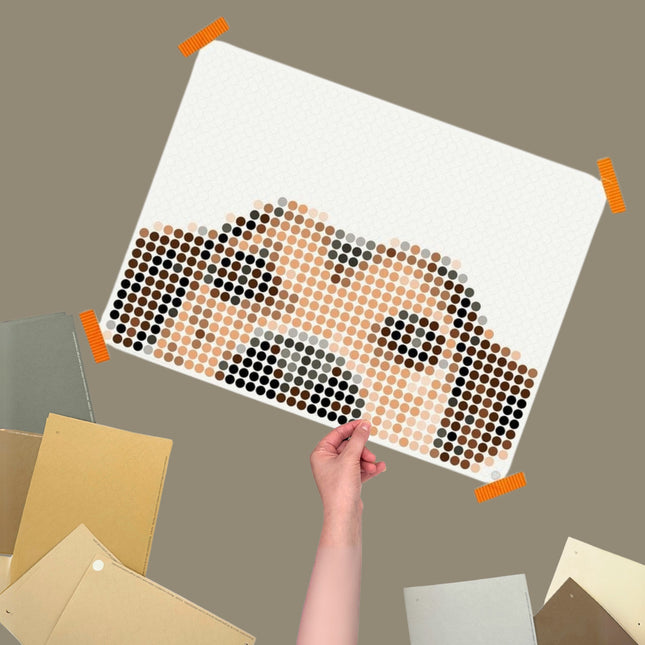 Pixel-art "Hond" - DIY pakket
