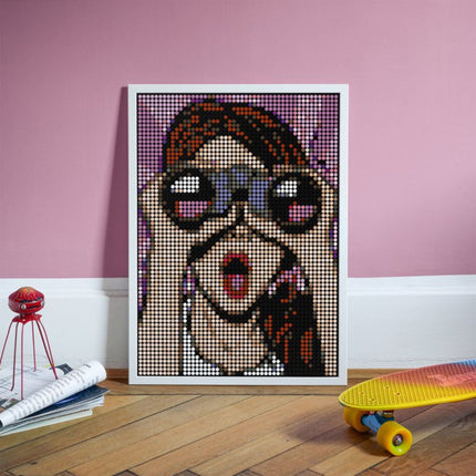 Pixel-art "Look" - DIY pakket